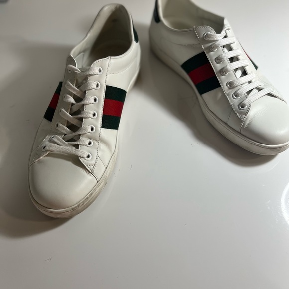 mens gucci white sneakers
